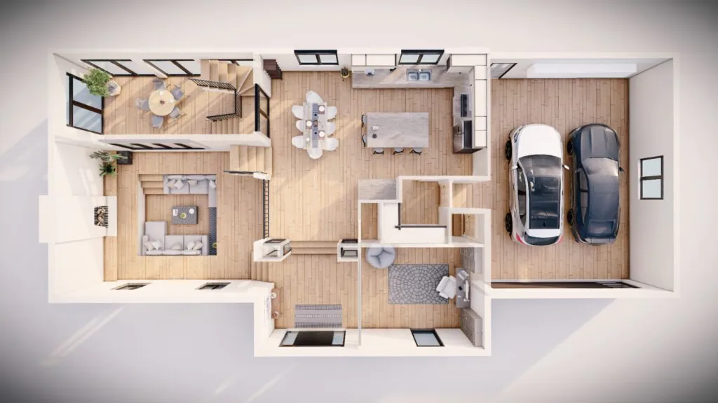 Floor Plan Rendering